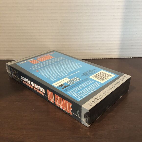 Rio Grande VHS Western War 1989 Republic Pictures John Wayne Maureen O'Hara - Picture 4 of 4
